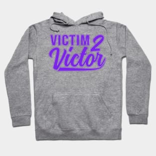 Victim to Victor Varsity Tee Hoodie